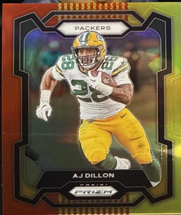 AJ Dillon [Red Yellow] #106