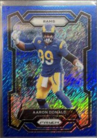 Aaron Donald [Blue Shimmer] #162