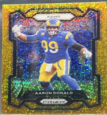 Aaron Donald [Gold Sparkle] #162