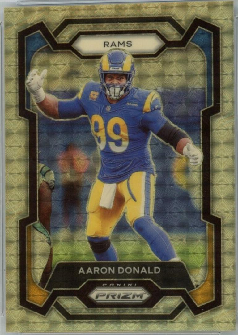 Aaron Donald [Gold Vinyl] #162