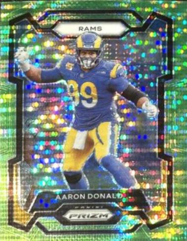 Aaron Donald [Neon Green Pulsar] #162