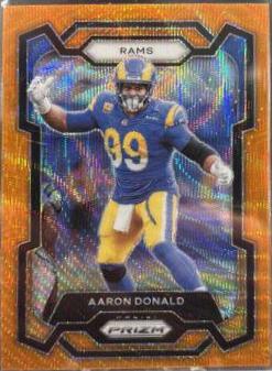 Aaron Donald [Orange Wave] #162
