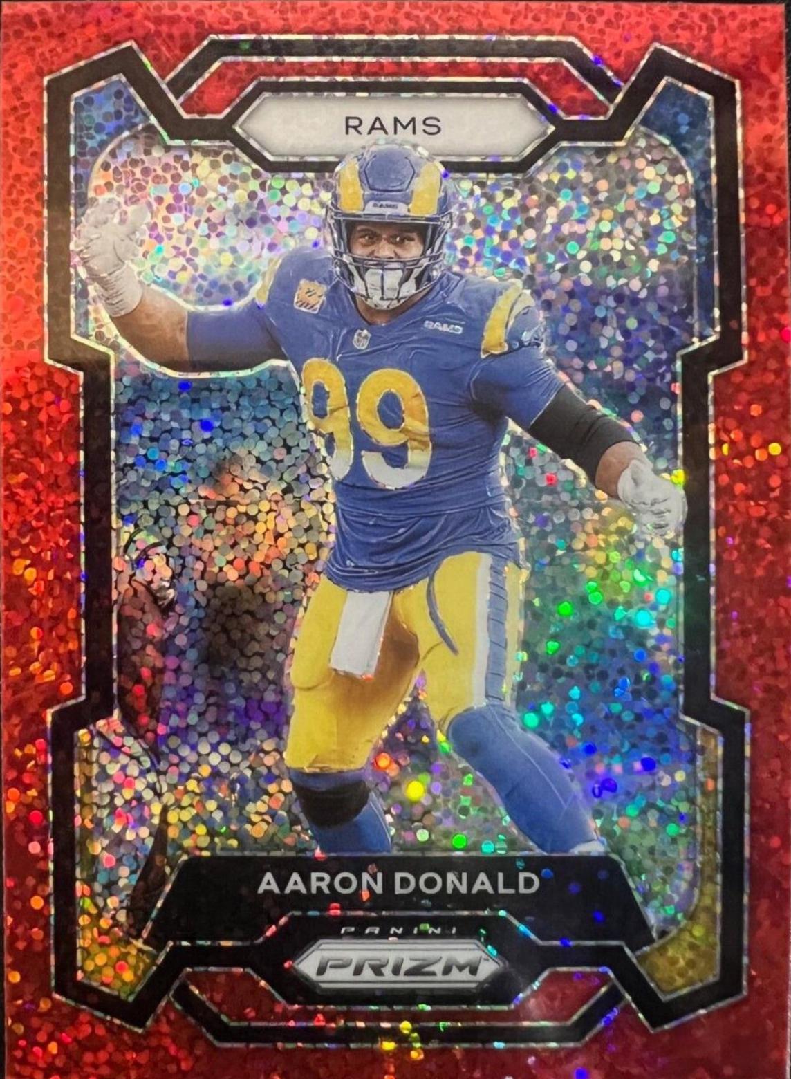 Aaron Donald [Red Sparkle] #162