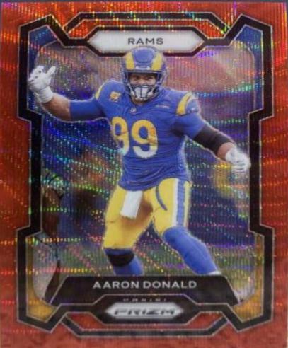 Aaron Donald [Red Wave] #162