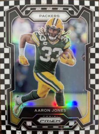 Aaron Jones [Black White Checker] #105