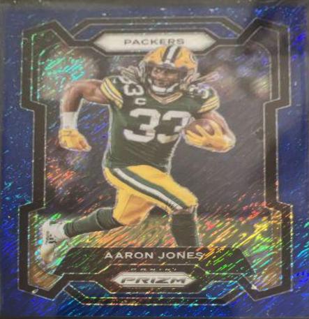 Aaron Jones [Blue Shimmer] #105