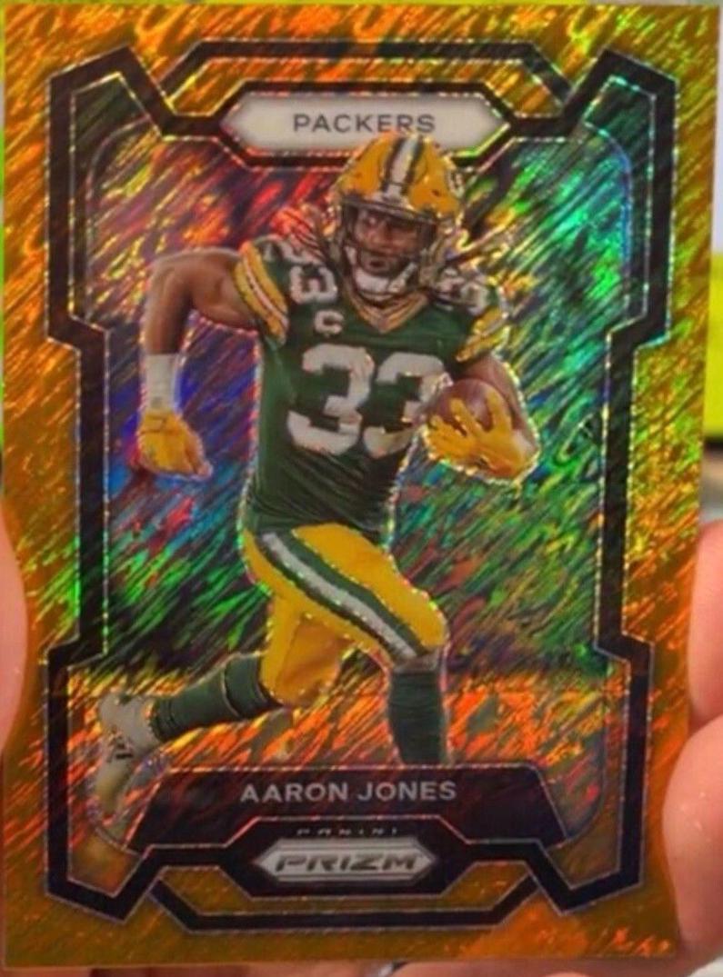 Aaron Jones [Gold Shimmer] #105