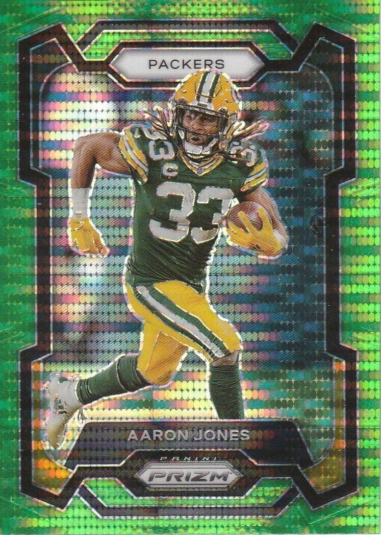 Aaron Jones [Neon Green Pulsar] #105