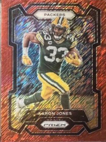 Aaron Jones [Red Shimmer] #105