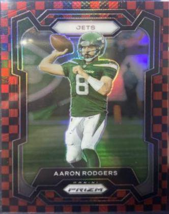 Aaron Rodgers [Black Red Checker] #227