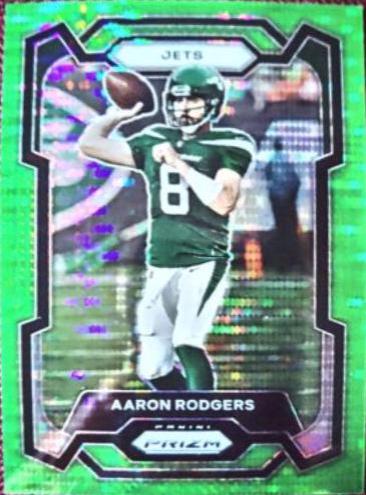 Aaron Rodgers [Neon Green Pulsar] #227