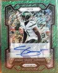 Ahmad 'Sauce' Gardner [Autograph Green Shimmer] #228