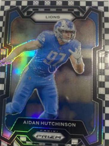 Aidan Hutchinson [Black White Checker] #94