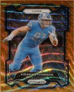 Aidan Hutchinson [Orange Wave] #94