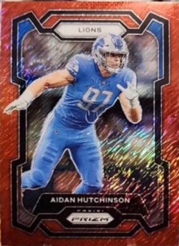 Aidan Hutchinson [Red Shimmer] #94