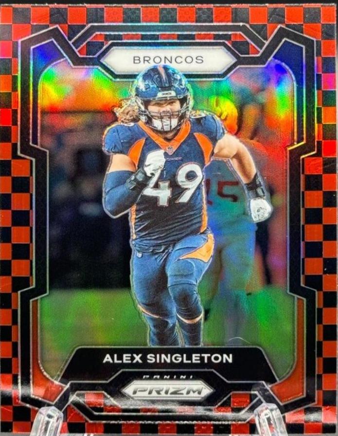 Alex Singleton [Black Red Checker] #84