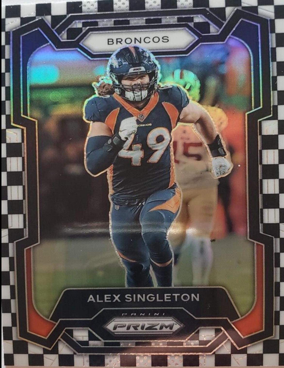 Alex Singleton [Black White Checker] #84