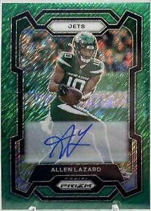 Allen Lazard [Autograph Green Shimmer] #229