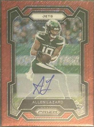 Allen Lazard [Autograph Red Shimmer] #229