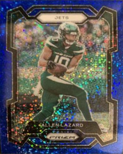 Allen Lazard [Blue Sparkle] #229