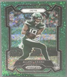 Allen Lazard [Green Sparkle] #229