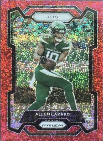 Allen Lazard [Red Sparkle] #229