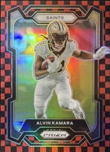 Alvin Kamara [Black Red Checker] #210