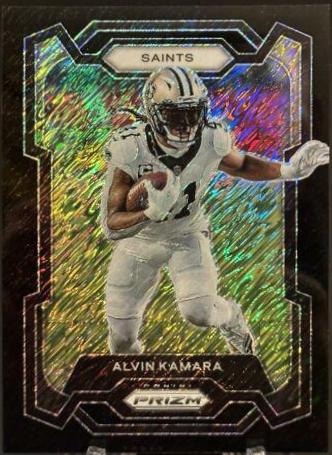 Alvin Kamara [Black Shimmer] #210
