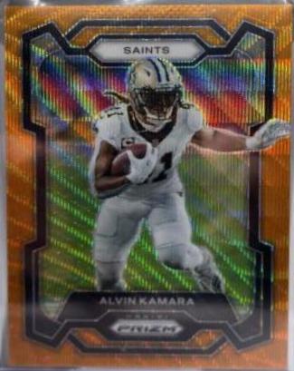 Alvin Kamara [Orange Wave] #210