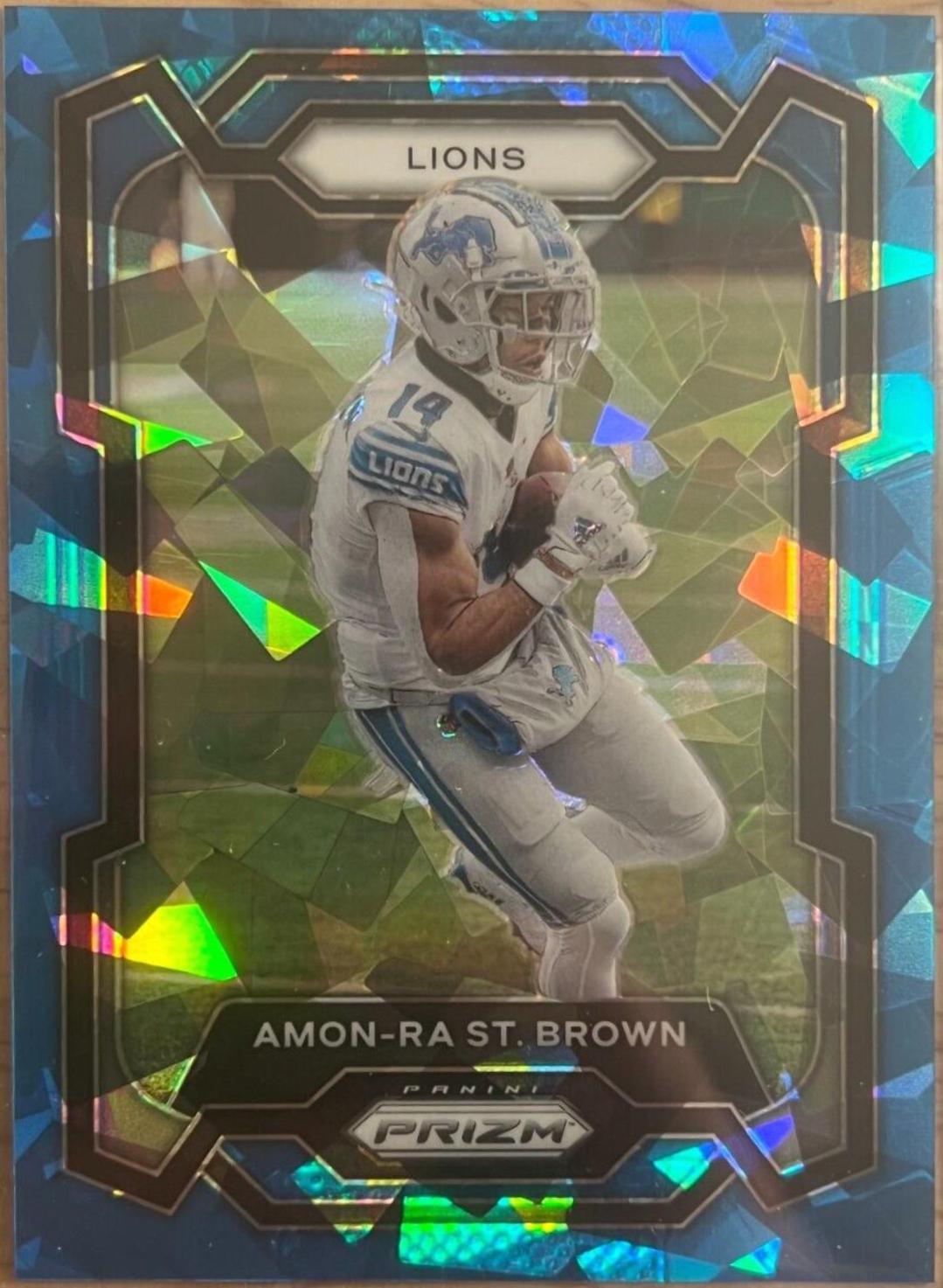 Amon Ra St. Brown [Blue Ice] #96
