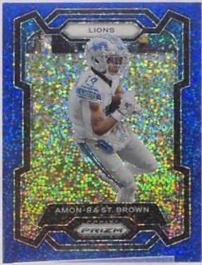 Amon Ra St. Brown [Blue Sparkle] #96