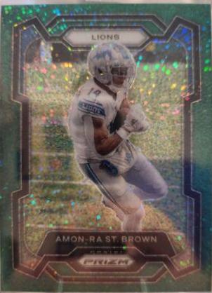 Amon Ra St. Brown [Green Sparkle] #96