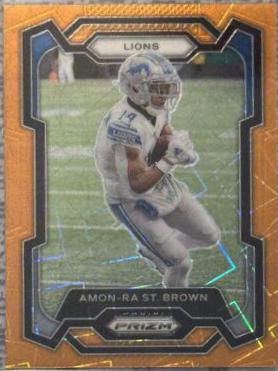 Amon Ra St. Brown [Orange Lazer] #96