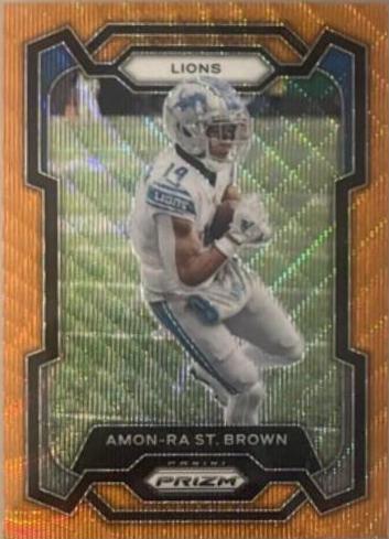 Amon Ra St. Brown [Orange Wave] #96