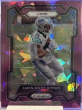 Amon Ra St. Brown [Purple Ice] #96