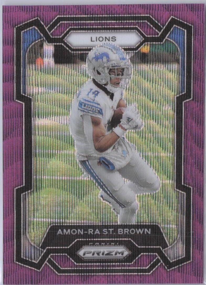 Amon Ra St. Brown [Purple Wave] #96