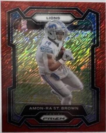 Amon Ra St. Brown [Red Shimmer] #96