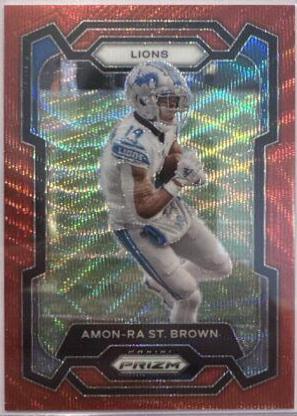 Amon Ra St. Brown [Red Wave] #96
