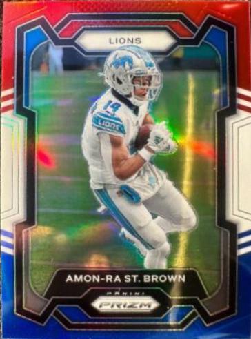 Amon Ra St. Brown [Red White Blue] #96