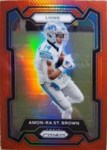 Amon Ra St. Brown [Red] #96