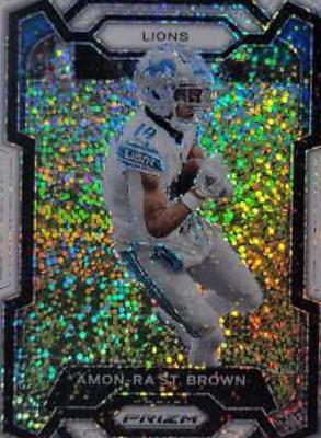 Amon Ra St. Brown [White Sparkle] #96