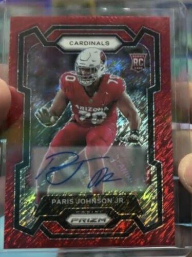 Andre Johnson [Autograph Red Shimmer] #121