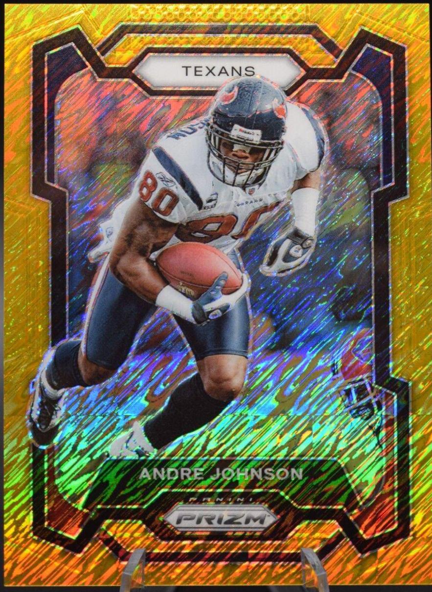 Andre Johnson [Gold Shimmer] #121