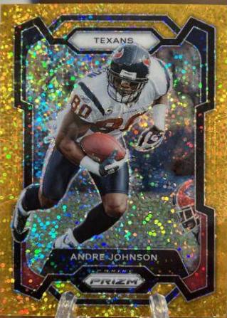 Andre Johnson [Gold Sparkle] #121