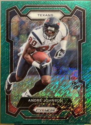 Andre Johnson [Green Shimmer] #121