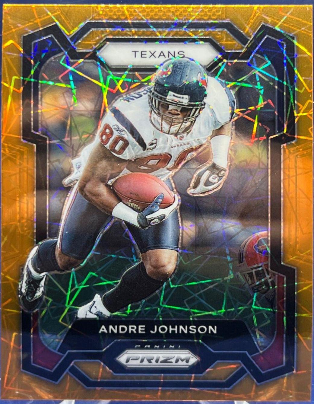 Andre Johnson [Orange Ice] #121