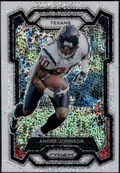 Andre Johnson [White Sparkle] #121