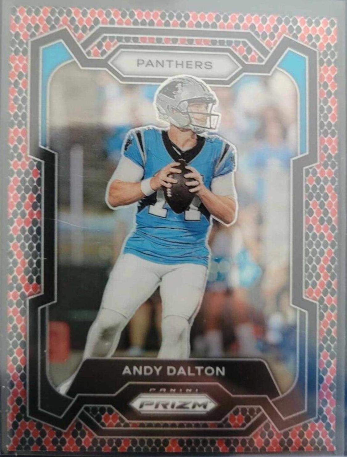 Andy Dalton [Black Red Checker] #38