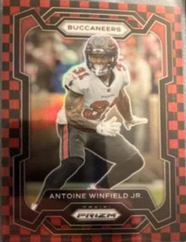 Antoine Winfield Jr. [Black Red Checker] #275