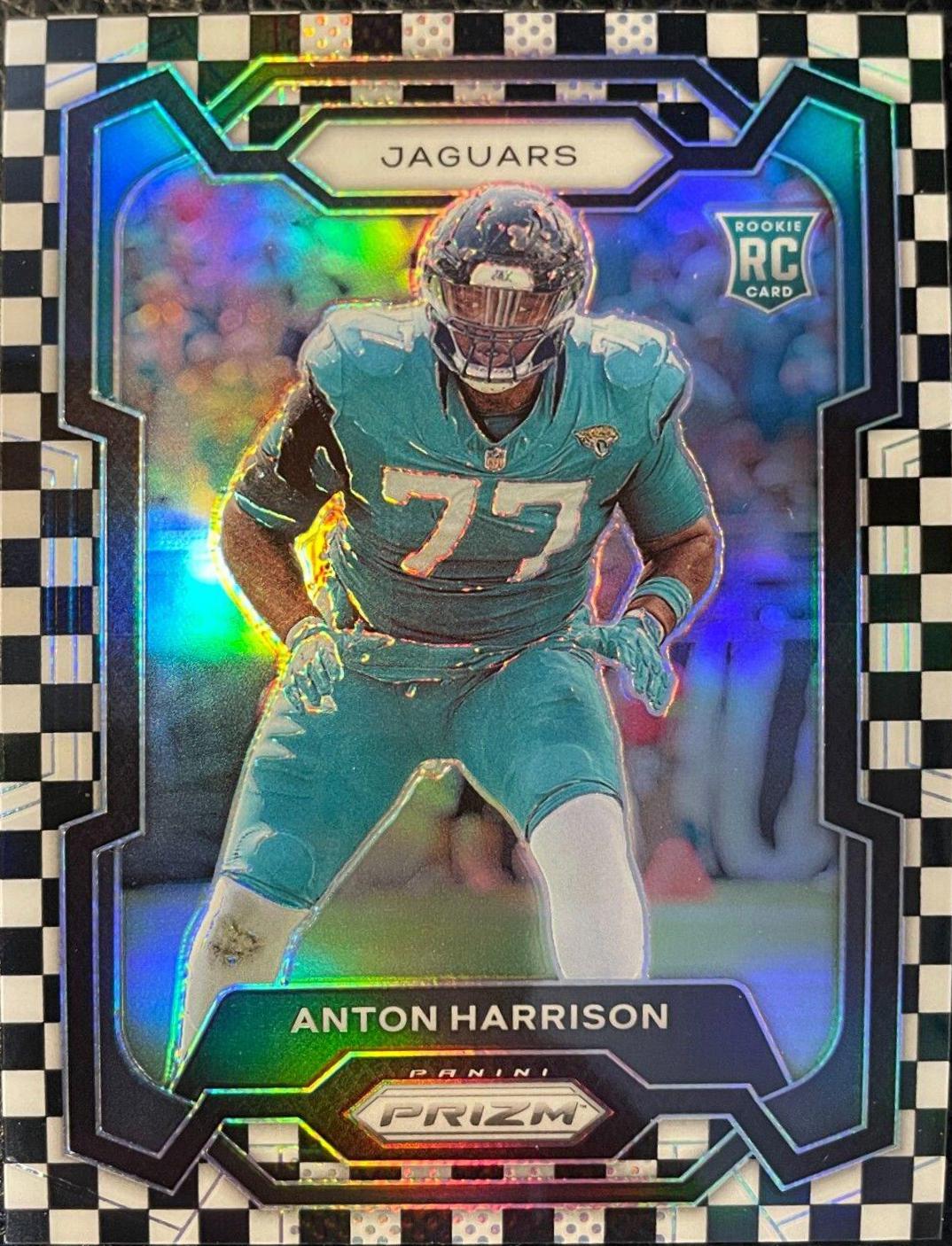 Anton Harrison [Black White Checker] #347